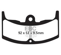 EBC FA080/2 PASTIGLIE FRENO ORGANICHE SERIE FA HONDA VF 400 F 1983