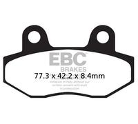 EBC FA086/2HH BRAKE PAD SINTERED HH HYOSUNG GV 650 I AQUILA PRO 2015
