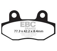 EBC FA086/2HH PASTIGLIE FRENO SINTERIZZATE SERIE FA-HH HYOSUNG GT 125 R 2006