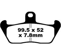 EBC FA163 BRAKE PAD FA SERIES ORGANIC CAGIVA MITO 125 II LUCKY EXPLORER 1992