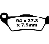 EBC FA181TT PASTIGLIA FRENO CARBON MOTO GUZZI SPORT 1200 4V ABS S.E. 2012