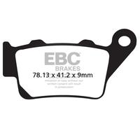 EBC FA213V PASTIGLIE FRENO SEMI-SINTERIZZATE A V BMW F 800 GS 30 YEARS 2011
