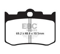 EBC FA216/2HH BRAKE PAD SINTERED HH PASTIGLIA FRENO METAL