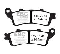 EBC FA261/2V BRAKE PAD VEE SEMISNTRD HONDA GL 1800 AD ABS GOLDWING AIRBAG 2009