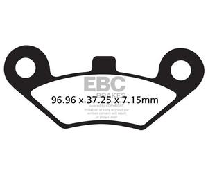 EBC FA453R BRAKE PAD SINT R SERIES GOES G 520 2X4 2010