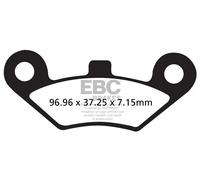 EBC FA453R BRAKE PAD SINT R SERIES GOES G 525 4X4 2013
