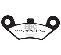 EBC FA453R PASTIGLIA FRENO CF MOTO 500 5C EFI LONG 4X4 X-LANDER X5 2011