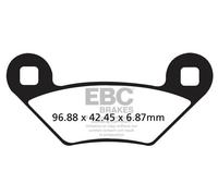 EBC FA475TT BRAKE PAD FA-TT SERIES CARBON OFFROAD POLARIS SPORTSMAN 570 4X4 2018