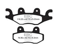EBC FA484R BRAKE PAD SINT R SERIES CECTEK KINGCOBRA 500 IXD EFI 4X4 T5 2010