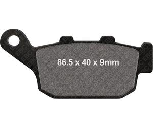 EBC FA496V PASTICCHE FRENO HONDA CBR 250 R 2011