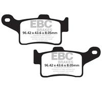 EBC FA631 PASTIGLIE FRENO ORGANICHE SERIE FA CAN AM SPYDER 1330 F3 2016