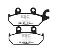 EBC FA642TT BRAKE PAD CARBON TT DIRT CAN AM COMMANDER 1000 EFI MAX DPS 2016