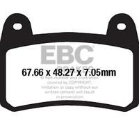 EBC FA658HH BRAKE PAD FA-HH SERIES SINTERED METAL BENELLI TORNADO 302 2016