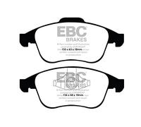 EBC B02 Freni Kit Anteriore Pastiglie Dischi per Renault