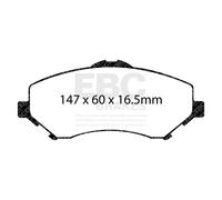 EBC Freni DP61798 6000 Serie Greenstuff Freno Dischi Per Camion/SUV