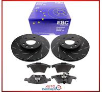 EBC Freno per VW T5 T6 Ø308 Dischi Black Dash Carbonio Pastiglie Anteriori