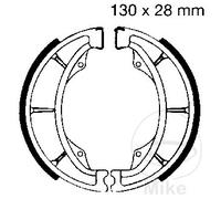 GANASCE FRENO MOTO PER SUZUKI RM 125 GROOVE EBC S602G MESCOLA ORGANICA SCANALATA