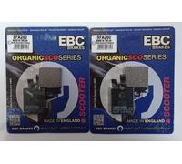 EBC Organic Pastiglie Freno a Disco Anteriore Per Adiva AD2/AD3 300 (2014 2015)