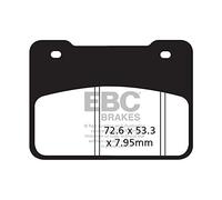 EBC Pastiglia per freni in metallo sinterizzato HH SYM Maxsym 400 i sfa627hh 5050953322662 Moto