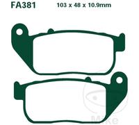 Ebc Pastiglie Freno Sinterizzate Fa-v Series Fa381v