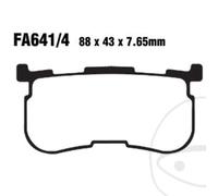 Ebc Pastiglie Freno Sinterizzate Fa-v Series Fa641/4v