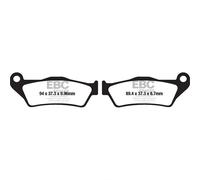 PASTIGLIE FRENO PER BMW K1200 07>10 K1300 09>15 POST. EBC FA671HH K1200R/S