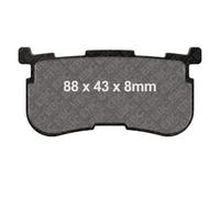 Ebc Pastiglie Freno Sinterizzate Fa-v Series Fa641/4v