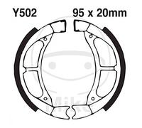 Ganasce Freno EBC Y502G Frontale per Yamaha Pw 80 Tt-R 110 90 YZ 80 PW80 YZ80