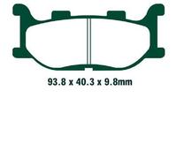 Pastiglie freno sinter serie Sfa-HH scooter Ebc Adiva Ad Yamaha Cp/yp/xp Italjet