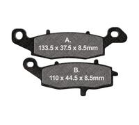 Pastiglie Freno Semi Sinterizzazione EBC FA229V Frontale SX per Cfmoto Kawasaki