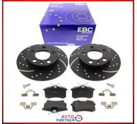 EBC per Audi A4 S4 B5 Sportbremse Dischi Freno Pastiglie Ha Posteriore Forati