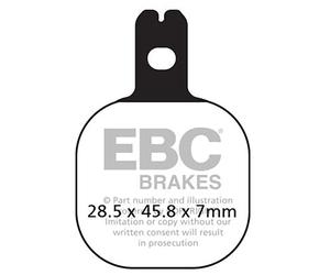 Ebc Plaquettes De Frein Fa Series Organic Fa184