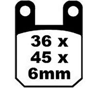 Ebc Plaquettes De Frein Frittées Sfa-hh Series Sfa115hh