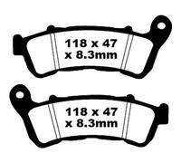 Ebc Plaquettes De Frein Frittées Sfa-hh Series Sfa388hh