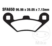 EBC Scooter Standard Blackstuff Pastiglie Freno SFA650