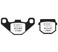 EBC SFA083HH BRAKE PAD HH SINT SCOOTER PEUGEOT SPEEDFIGHT 50 LC D 2000