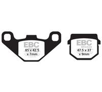 EBC SFA083HH SFA-HH SERIES SINDERED SCOOTER BRAKE PADS HYOSUNG SUPER CAB 50 2006