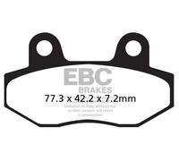 EBC SFA086HH BRAKE PAD HH SINT SCOOTER LEXMOTO MILANO 125 EFI 2017