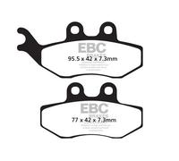 EBC SFA194HH BRAKE PAD HH SINT SCOOTER DERBI GP1 50 OPEN 2010