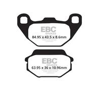 EBC SFA305HH BRAKE PAD HH SINT SCOOTER KYMCO AGILITY CITY 50 4T R16 2012