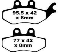 EBC SFA374 BRAKE PAD SFA SERIES ORGANIC ITALJET JUPITER 250 2002