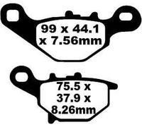 EBC SFA396HH BRAKE PAD HH SINT SCOOTER PER SUZUKI UK 110 ADDRESS 2015