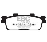 EBC SFA427HH BRAKE PAD HH SINT SCOOTER SYM SB 125 NI WOLF 2014