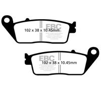 EBC SFA608 BRAKE PAD SFA SERIES ORGANIC SCOOTER DAELIM S3 125 FI TOURING 2012