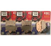 EBC Sinterizzate Anteriori e Posteriore Pastiglie Freno Per Yamaha YZF R6 (2003