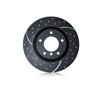 Disco freno sportivo EBC Turbo Groove Disc EBC106421 per Volvo C70 (2) S40 (2) V
