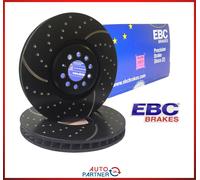 EBC Turbogroove Dischi Freno 312mm Davanti per VW Golf 5 6 Passat 3C Scirocco