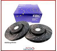 Brembo Xtra 09.8485.1X - Disco Freno Forato Anteriore, Set di 1
