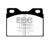 EBC Yellowstuff DP4114R - Pastiglie freno