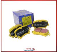 EBC Yellowstuff Pastiglie Freno Set Assale Posteriore per A3 8P León Golf 6